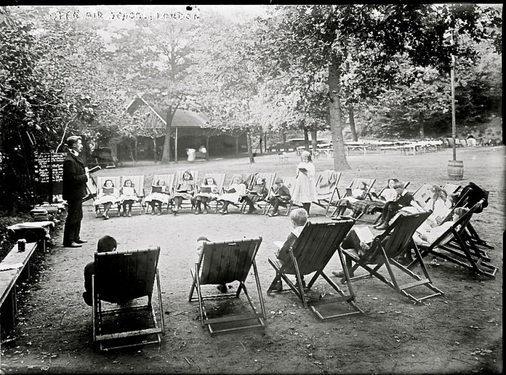 Open-air school, London, Library of Congress