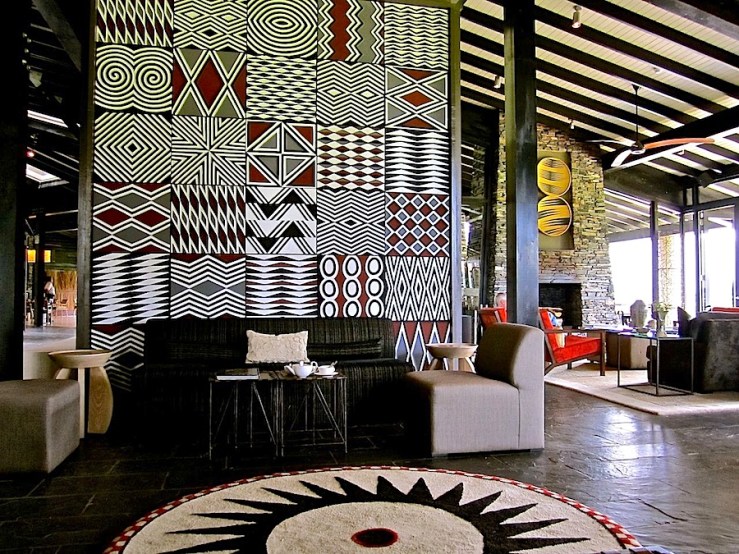 Imigongo at Nyungwe Forest Lodge, Rwanda:enclos*ure