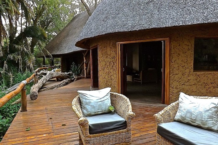 Main lodge, Ruzizi Tented Lodge, Akagera Nat'l. Park, Rwanda:enclos*ure