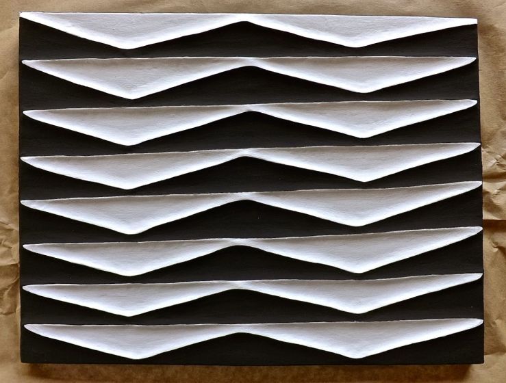 Imigongo painting, Rwanda/enclos*ure