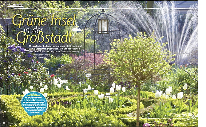 Urban garden by Sibylle Pietrek, Gartenblick/enclos*ure