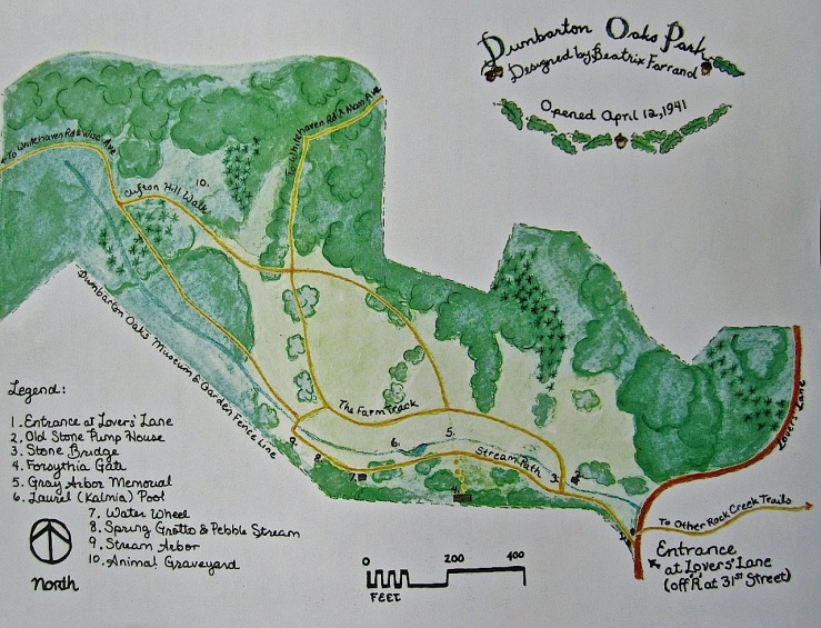 Plan of Dumbarton Oaks Park, Washington, D.C./enclos*ure