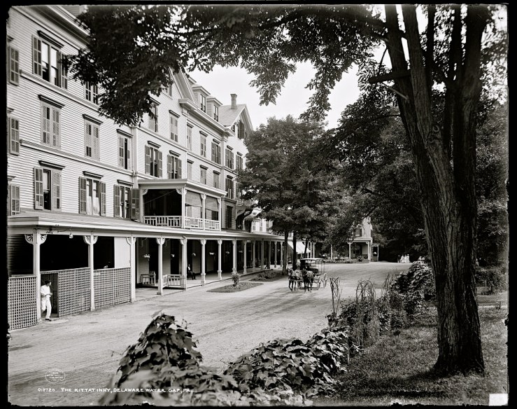 The Kittatinny, Delaware Water Gap, Pa., c. 1905, via Library of Congress/enclos*ure