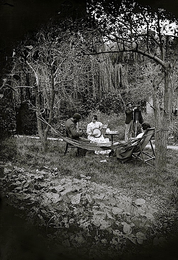 Williams garden, via National Library of New Zealand Commons on flickr