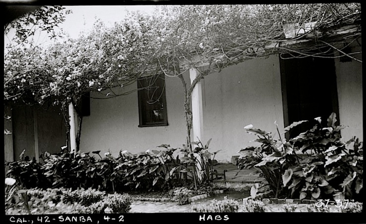 Vhay house, Santa Barbara CA, 1934, HABS, Library of Congress