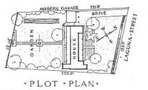 Vhay house, Santa Barbara CA, 1934, HABS, Library of Congress