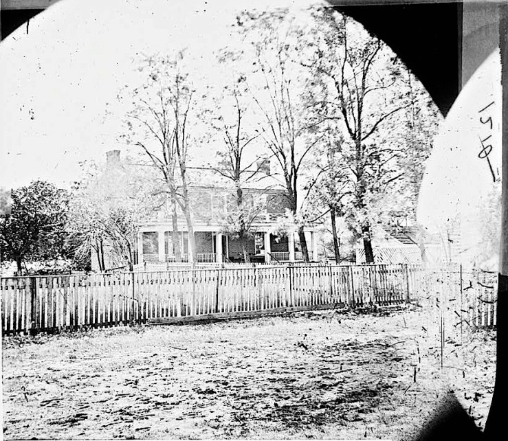 The Sunday porch/enclos*ure: McLean house, Appomattox, VA, April 1865, via Library of Congress