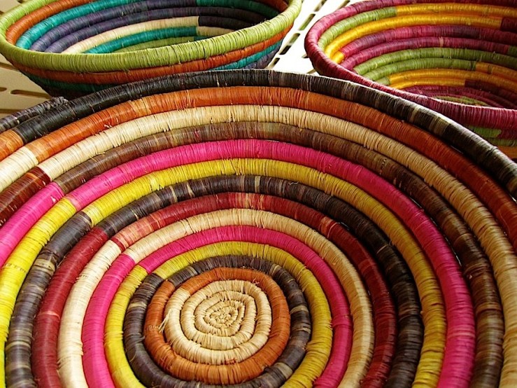 Wordless Weds./enclos*ure: Rwandan baskets 