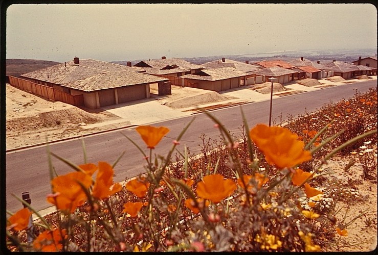 L.A. houses, DOCUMERICA, National Archives