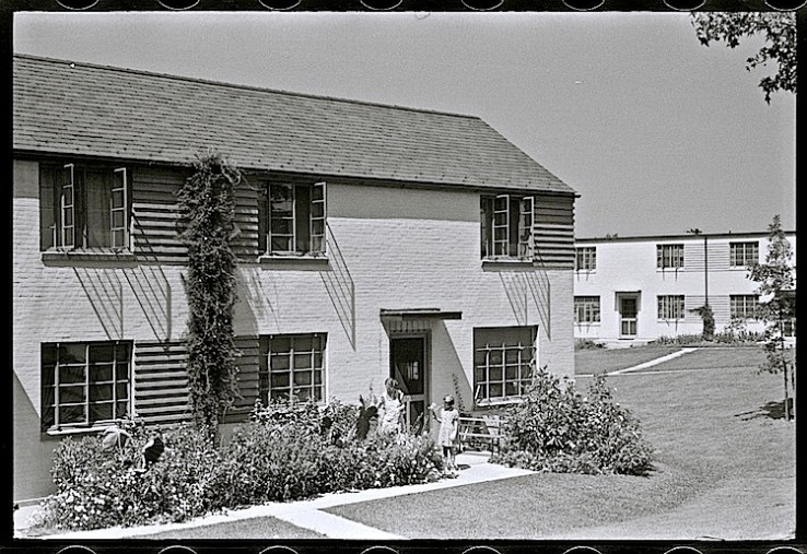 Greenbelt, Md., 1938, by Marion Post Wolcott, via Library of Congress