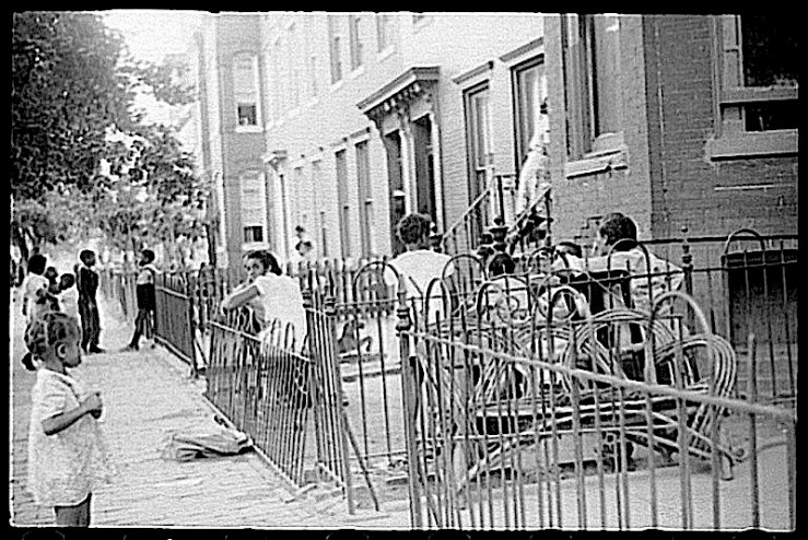 Warm afternoon 2, Southwest Washington, D.C., E. Rosskam, LoC