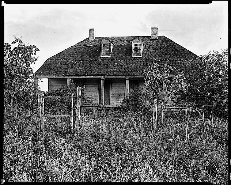 New Roads, Louisiana, 1938, by Frances Benjamin Johnston, via Library of Congress
