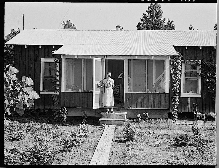 Front porch, Delta Coop Farm, 1937, Library of Congress