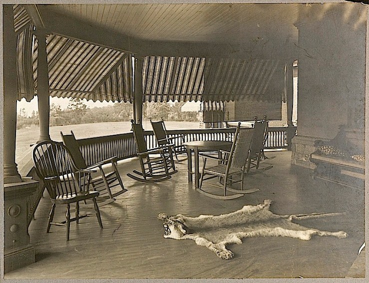 T. Roosevelt porch, Library of Congress