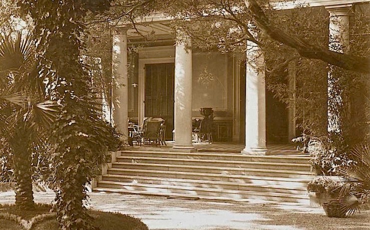 Detail, Poincare Residence, Eze, France, ca. 1914, University of Caen Basse-Normandie