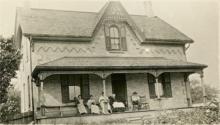 John Cottel's house, via Huron County Museum