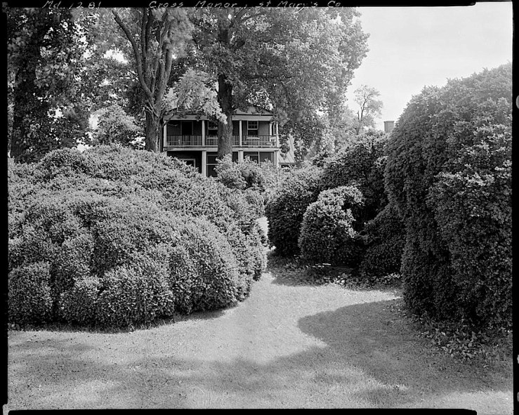 Cross Manor, St. Mary's County, MD, Library of Congress
