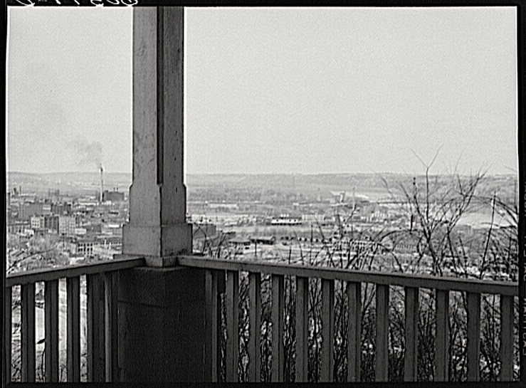 Dubuque Iowa, J. Vachon, Library of Congress